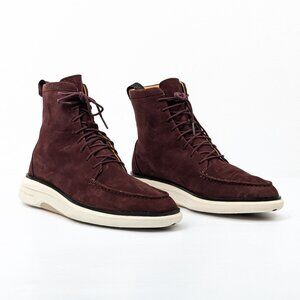 Sperry X John Legend Men Authentic Commodore Original Suede Lace-up Boots sz 10.